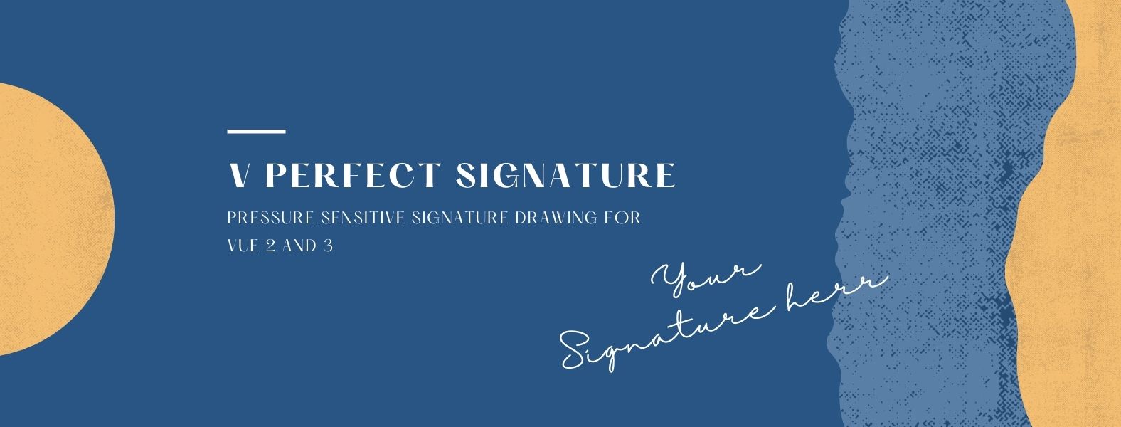 Pressure Sensitive Signature Drawing for Vue 2 and 3  cover image